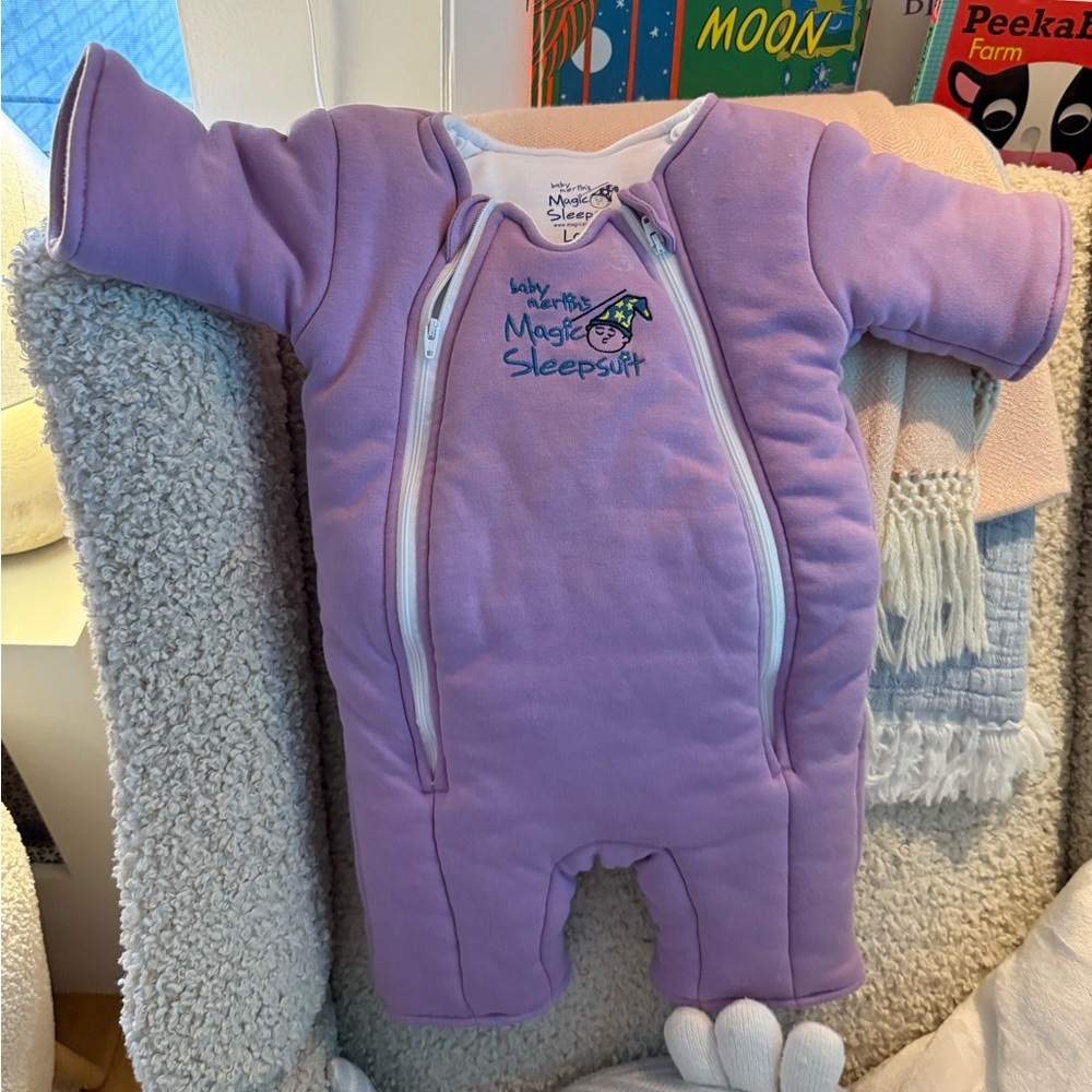 Magic Merlin Sleepsuit Large 💜